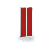 Cloakroom locker reduced height ALDUR 1 with feet 1620 x 600 x 500